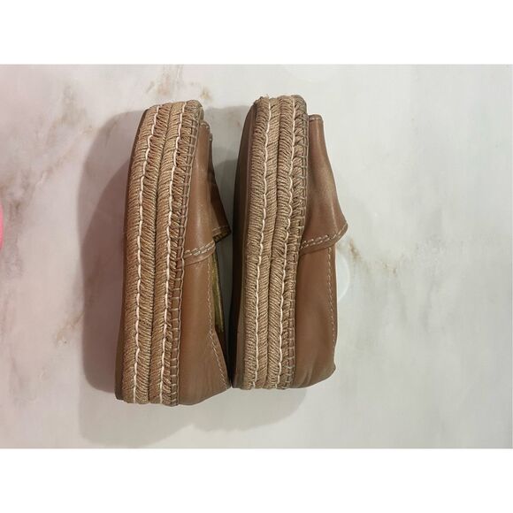 Authentic Prada Leather Espadrilles Size 38.5 - Picture 10 of 16